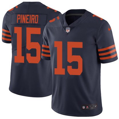 Nike Chicago Bears #15 Eddy Pineiro Navy Blue Alternate Youth Stitched NFL Vapor Untouchable Limited Jersey