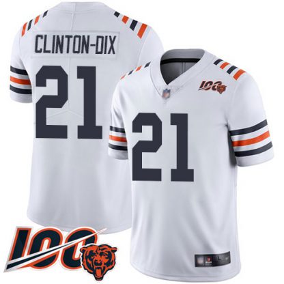 Nike Chicago Bears #21 Ha Ha Clinton-Dix White Alternate Men's Stitched NFL Vapor Untouchable Limited 100th Season Jersey