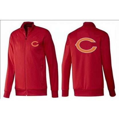 NFL Chicago Chicago Bears Team Logo Jacket Red