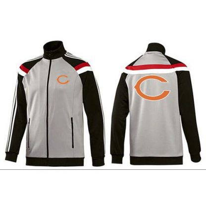 NFL Chicago Chicago Bears Team Logo Jacket Grey
