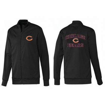 NFL Chicago Chicago Bears Heart Jacket Black