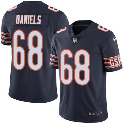 Nike Chicago Bears #68 James Daniels Navy Blue Team Color Men's Stitched NFL Vapor Untouchable Limited Jersey