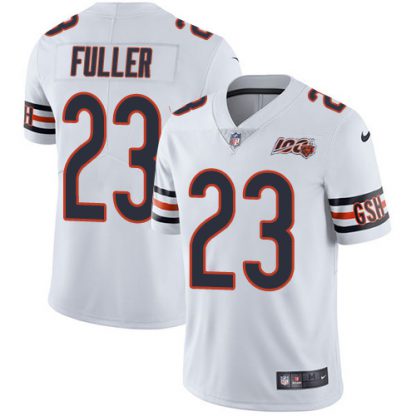 Nike Chicago Bears #23 Kyle Fuller White Men's 100th Season Stitched NFL Vapor Untouchable Limited Jersey