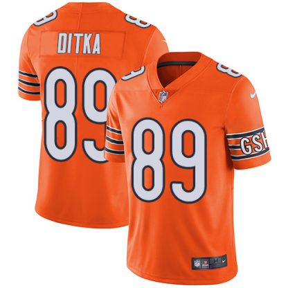 Nike Chicago Bears #89 Mike Ditka Orange Youth Stitched NFL Limited Rush Jersey