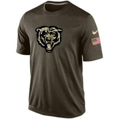 Men's Chicago Chicago Bears Salute To Service Nike Dri-FIT T-Shirt
