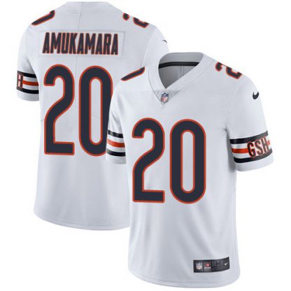 Nike Chicago Bears #20 Prince Amukamara White Men's Stitched NFL Vapor Untouchable Limited Jersey