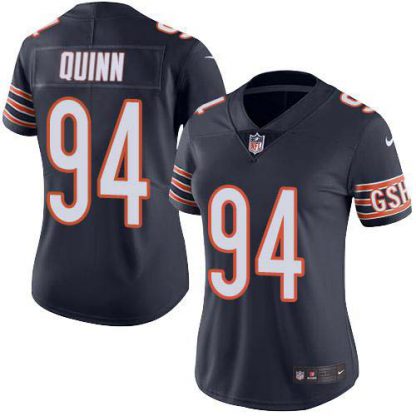 Nike Chicago Bears #94 Robert Quinn Navy Blue Team Color Women's Stitched NFL Vapor Untouchable Limited Jersey