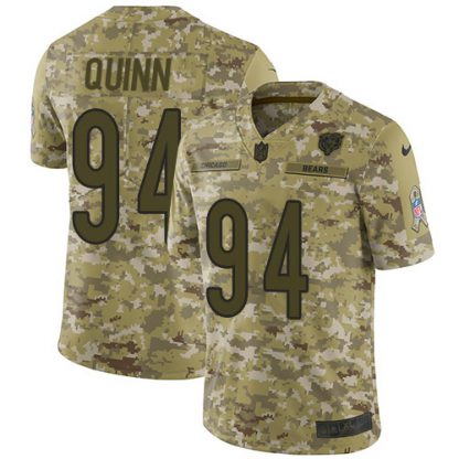 Nike Chicago Bears #94 Robert Quinn Camo Youth Stitched NFL Limited 2018 Salute To Service Jersey