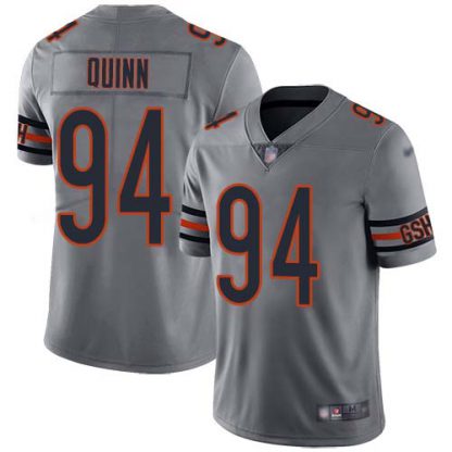Nike Chicago Bears #94 Robert Quinn Silver Youth Stitched NFL Limited Inverted Legend Jersey