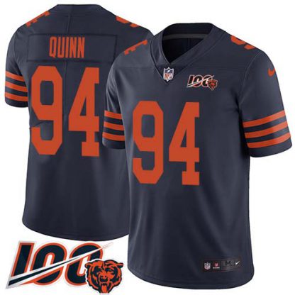 Nike Chicago Bears #94 Robert Quinn Navy Blue Alternate Men's Stitched NFL 100th Season Vapor Untouchable Limited Jersey