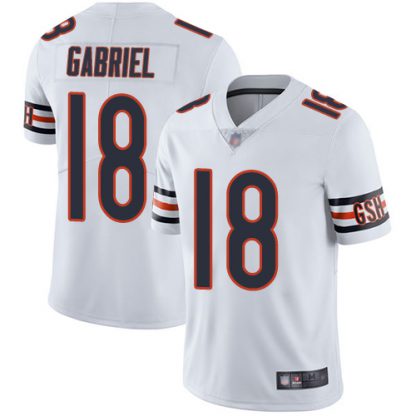 Nike Chicago Bears #18 Taylor Gabriel White Youth Stitched NFL Vapor Untouchable Limited Jersey