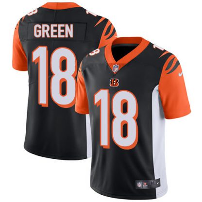 Nike Cincinnati Bengals #18 A.J. Green Black Team Color Youth Stitched NFL Vapor Untouchable Limited Jersey