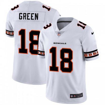 Cincinnati Cincinnati Bengals #18 A.J. Green Nike White Team Logo Vapor Limited NFL Jersey