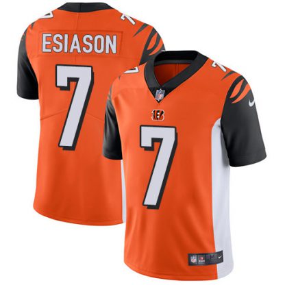 Nike Cincinnati Bengals #7 Boomer Esiason Orange Alternate Youth Stitched NFL Vapor Untouchable Limited Jersey