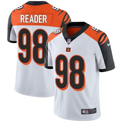 Nike Cincinnati Bengals #98 D.J. Reader White Men's Stitched NFL Vapor Untouchable Limited Jersey
