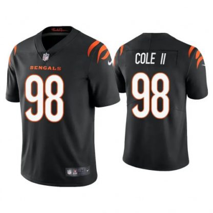 Nike Cincinnati Bengals #98 D.J. Reader Black Nike Vapor Limited Jersey