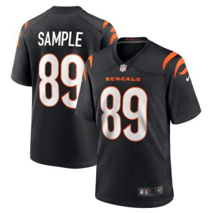 Cincinnati Cincinnati Bengals #89 Drew Sample Black Nike Alternate Game Jersey
