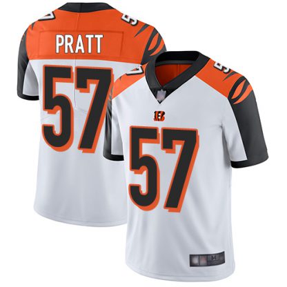 Nike Cincinnati Bengals #57 Germaine Pratt White Youth Stitched NFL Vapor Untouchable Limited Jersey