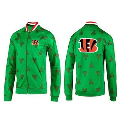 NFL Cincinnati Cincinnati Bengals Team Logo Jacket Green