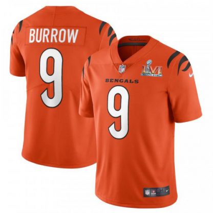Nike Cincinnati Bengals #9 Joe Burrow Black Team Color Youth Stitched NFL Limited Therma Long Sleeve Jersey