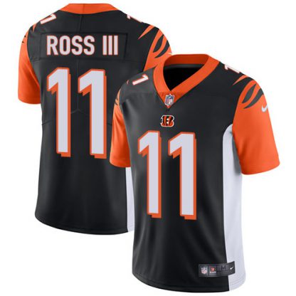 Nike Cincinnati Bengals #11 John Ross III Black Team Color Men's Stitched NFL Vapor Untouchable Limited Jersey