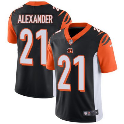 Nike Cincinnati Bengals #21 Mackensie Alexander Black Team Color Men's Stitched NFL Vapor Untouchable Limited Jersey