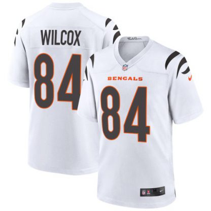 Cincinnati Cincinnati Bengals #84 Mitchell Wilcox White Nike Alternate Game Jersey