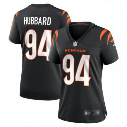 Cincinnati Cincinnati Bengals #94 Sam Hubbard Black Nike Women's Game Jersey