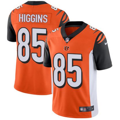 Nike Cincinnati Bengals #85 Tee Higgins Orange Alternate Youth Stitched NFL Vapor Untouchable Limited Jersey
