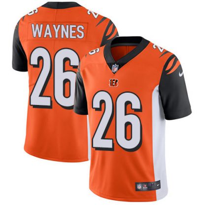 Nike Cincinnati Bengals #26 Trae Waynes Orange Alternate Youth Stitched NFL Vapor Untouchable Limited Jersey