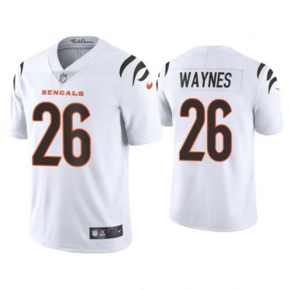 Nike Cincinnati Bengals #26 Trae Waynes White Men's Nike Vapor Limited Jersey