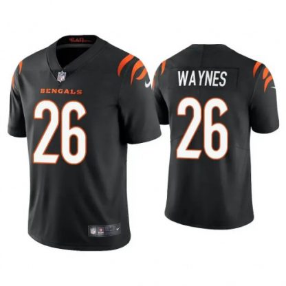 Nike Cincinnati Bengals #26 Trae Waynes Black Nike Vapor Limited Jersey