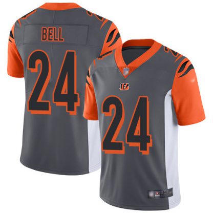 Nike Cincinnati Bengals #24 Vonn Bell Silver Men's Stitched NFL Limited Inverted Legend Jersey