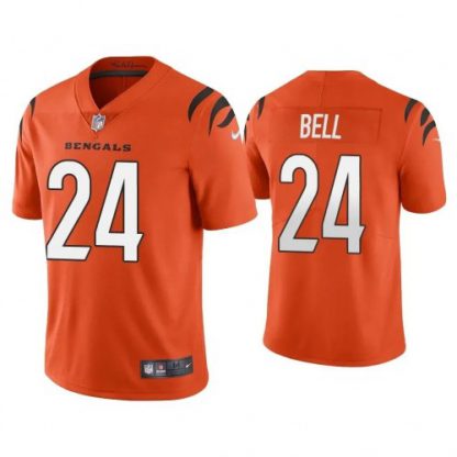 Nike Cincinnati Bengals #24 Vonn Bell Orange Men's Nike Alternate Vapor Limited Jersey