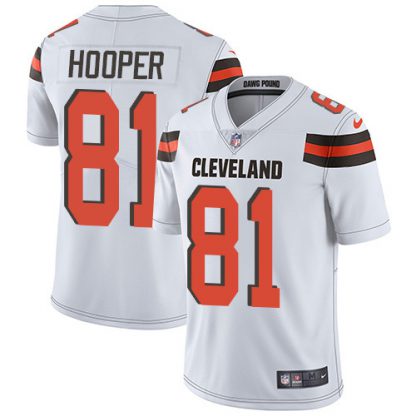 Nike Cleveland Browns #81 Austin Hooper White Youth Stitched NFL Vapor Untouchable Limited Jersey