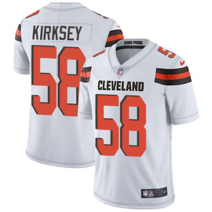 Nike Cleveland Browns #58 Christian Kirksey White Youth Stitched NFL Vapor Untouchable Limited Jersey