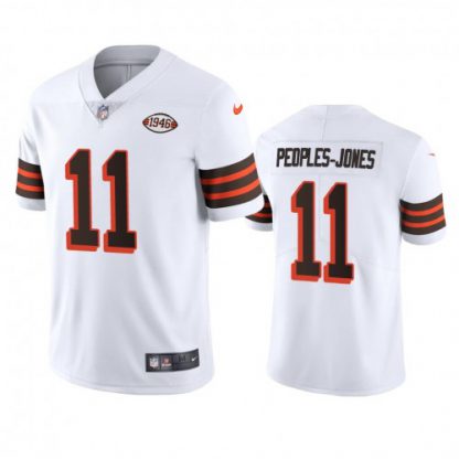 Cleveland Cleveland Browns #11 Donovan Peoples-Jones Nike 1946 Collection Alternate Vapor Limited NFL Jersey - White