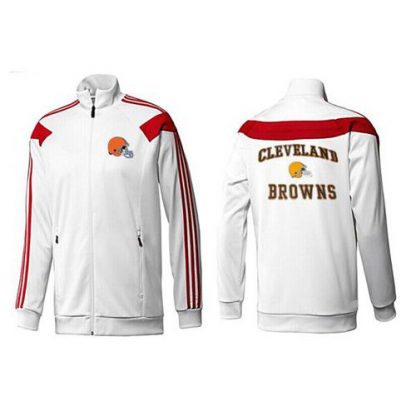 NFL Cleveland Cleveland Browns Heart Jacket White