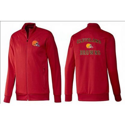 NFL Cleveland Cleveland Browns Heart Jacket Red