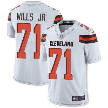 Nike Cleveland Browns #71 Jedrick Wills JR White Youth Stitched NFL Vapor Untouchable Limited Jersey