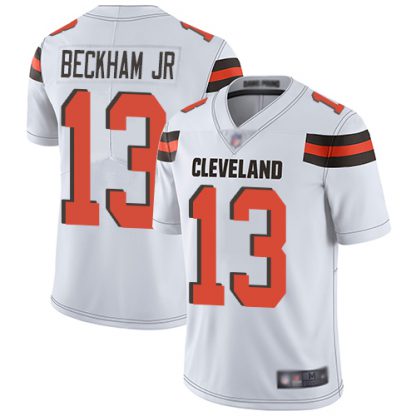 Nike Cleveland Browns #13 Odell Beckham Jr White Youth Stitched NFL Vapor Untouchable Limited Jersey