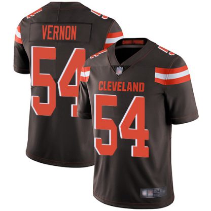 Nike Cleveland Browns #54 Olivier Vernon Brown Team Color Youth Stitched NFL Vapor Untouchable Limited Jersey