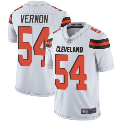Nike Cleveland Browns #54 Olivier Vernon White Youth Stitched NFL Vapor Untouchable Limited Jersey
