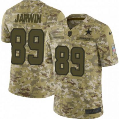 Nike Dallas Cowboys #89 Blake Jarwin Camo Men's Stitched NFL Limited 2018 Salute To Service Jersey