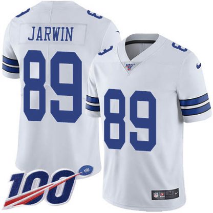 Nike Dallas Cowboys #89 Blake Jarwin White Men's Stitched NFL 100th Season Vapor Untouchable Limited Jersey