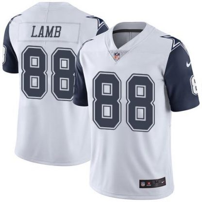 Nike Dallas Cowboys #88 CeeDee Lamb White Youth Stitched NFL Limited Rush Jersey