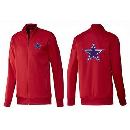 NFL Dallas Dallas Cowboys Team Logo Jacket Red