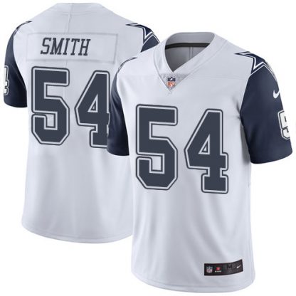 Nike Dallas Cowboys #54 Jaylon Smith White Youth Stitched NFL Limited Rush Jersey