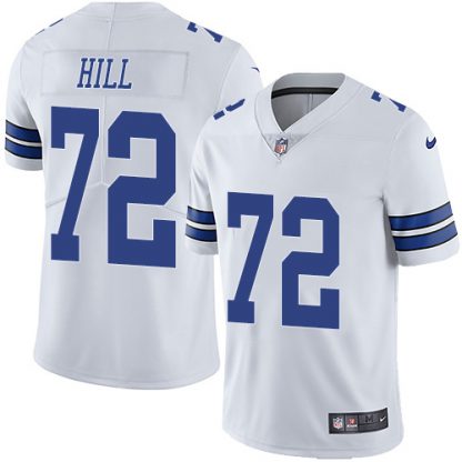 Nike Dallas Cowboys #72 Trysten Hill White Youth Stitched NFL Vapor Untouchable Limited Jersey