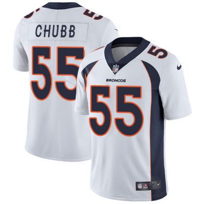 Nike Denver Broncos #55 Bradley Chubb White Youth Stitched NFL Vapor Untouchable Limited Jersey